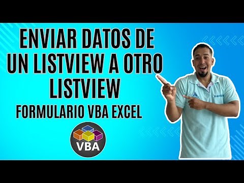 Como Enviar datos de un Listview a otro Listview desde el Formulario VBA Excel Cap 95 #listview #vba