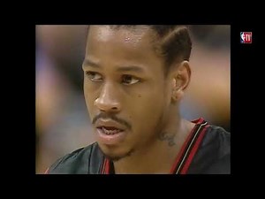 NBA Finals 2001 Game 2 Philadelphia 76ers vs Los Angeles Lakers Allen Iverson vs. O Neal Bryant