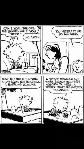 CalvinAndHobbes #Hobbes #Comics #ClassicComics #Tiger #BedtimeStories #Humor #Cartoon #BillWatterson #Imagination #FunnyComics #KidLogic #DadsLife #PetPoetry | Calvin's Comic World