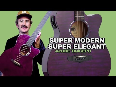 Overview: Tanglewood TA4CEPU Azure Foxglove Purple w/ Damien Nolan