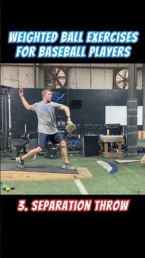 4 Weighted Ball Drills Every Baseball Pitcher Should Be Doing! ⚾️💪