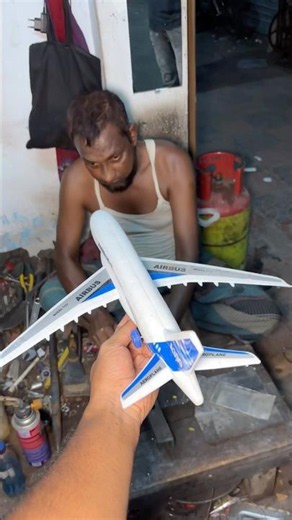 Amazing Plane Lamp Making Using Empty Bottle #shorts