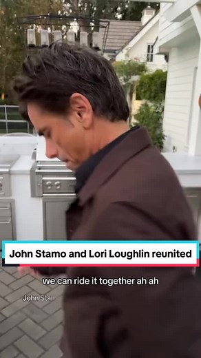 Celebrities John Stamos and Lori Loughlin Dance to Island in the Stream