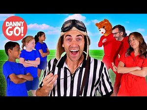 Kids Vs. Adults Freeze Dance Game! 💥 | Brain Break | Danny Go! Songs for Kids - Videos For Kids