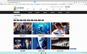 电影html css(网页作业)送源码