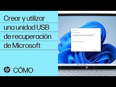 Crear y utilizar una unidad USB de recuperación de Microsoft | Equipos HP | HP Support