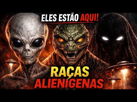 👽 AS RAÇAS ALIENÍGENAS MAIS PERIGOSAS DO MUNDO | A VERDADE OCULTA DA UFOLOGIA O E SOBRENATURAL