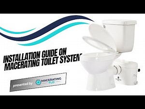 Guide to Installing a Two-Piece Toilet with a 600W or 750W Macerator Pump