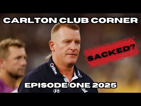 MICHAEL VOSS SHOULD BE SACKED!! CARLTON CLUB CORNER EPISODE 1 2025 | Ankle Sore AFL Podcast