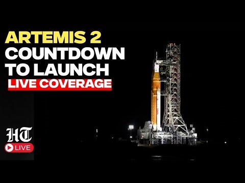Nasa Live | Artemis 2 Launch Countdown | Moon Mission | Kennedy Space Center | 24x7 Livestream