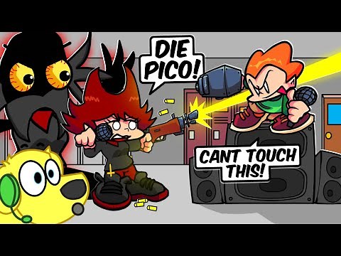 Friday Night Funkin but CASSANDRA FIGHTS PICO... FNF Mods #87