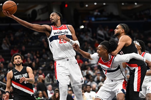 In a battle of young big men, Alex Sarr helps the Wizards snap a pair of lengthy losing streaks