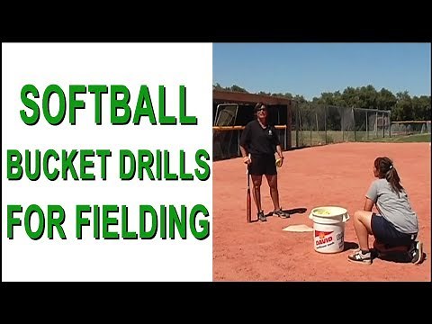 Softball Bucket Drills for Fielding featuring Coach Stacy Iveson