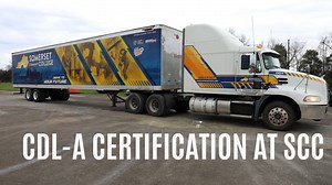 The next CDL-A class begins September 18 at SCC's Somerset Campus! Hands-on learning, 5-week course, and affordable. Call today to get started: 606-677-8329. Learn more: https://bit.ly/3EphbVx | Somerset Community College