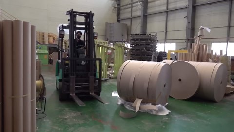 Inside the Giant Paper Pipe and Packaging Factory