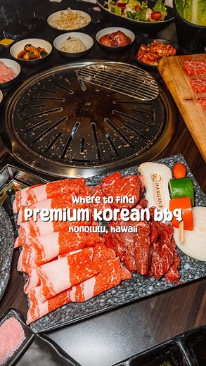 corina | life & little moments ٠࣪⭑ on Instagram: "premium korean bbq in honolulu ✨🥩 🌟 @hanganghi offers super high quality cuts of meat for their $70 prix-fixe menu which comes with soooo so much food. 🥬🥩 you’ll get 10 korean banchan sides + salads, prime beef steak, skirt/neck, brisket and ribeye cap/wagyu plus full sized entrees like their korean steamed eggs, kimchi pancakes, cold noodles/hot stew and a refreshing fruit dessert at the end 🍍🍜 ❤️ the service is so good - they’re super att