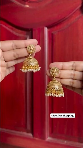 Elegant Jhumka Designs Collection ✨💖 | Trending Ethnic Earrings for Every Occasion 😍