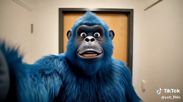 Le yeti est livreur Uber Eat ?! #yeti #vlog #veo3 #uber #livreur