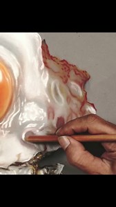 31K views · 876 reactions | How to draw a fried egg Medium: Pastel pencils on pastelmat paper ... | Veri Apriyatno Artist | Facebook