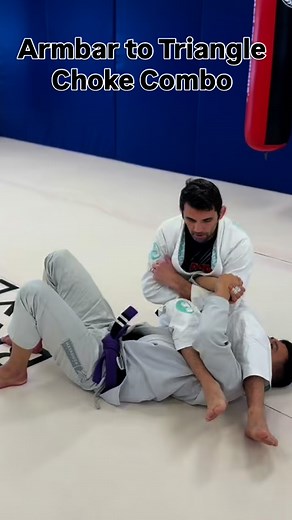 Armbar to Triangle Choke Combo from last week’s Intermediate BJJ Classes | DKMMA