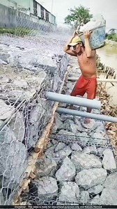 1.8M views · 10K reactions | Why There's No River Erosion Here - Simple but Smart! Have you ever wondered why some rivers cause massive erosion, but others stay calm and controlled? | Asare Obed | Facebook