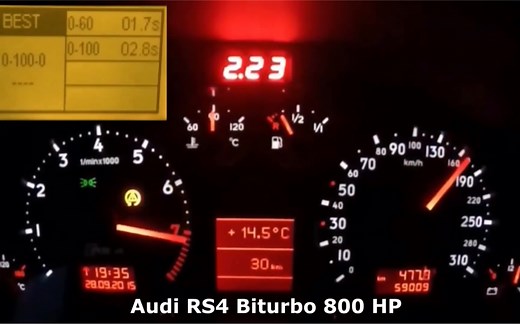 【千匹】全世界加速最快的车合辑 最后一台简直逆天的狂躁加速 极速500km/h