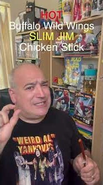 HOT Buffalo Wild Wings SLIM JIM Chicken Stick review