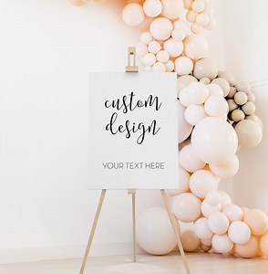 Custom Welcome Sign Template: DIY Printable for Wedding, Bridal Shower (digital Download) - Etsy