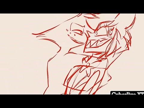 Alastor seduces Angel Dust (Animatic WIP) HUNICAST