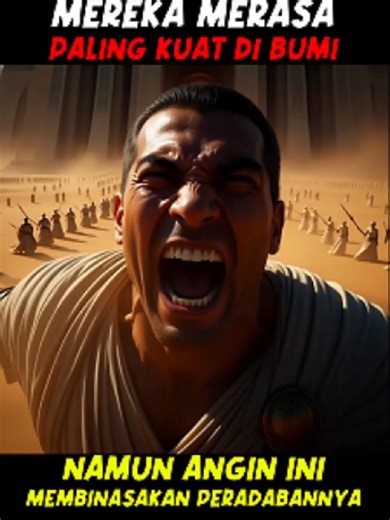 MEREKA MERASA PALING KUAT DI BUMI… NAMUN ANGIN INI MEMBINASAKAN PERADABANNYA #sejarahislam