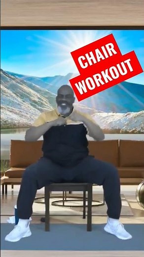 Seated Cardio Chair #pauleugene #chairworkout #seatedworkout #seniorfitness