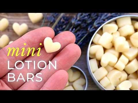 DIY Lotion Dots: Easy Mini Lotion Bars Recipe