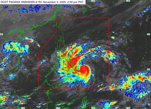 Signal No. 4 raised in parts of Mindanao as Typhoon 'Tino' intensifies