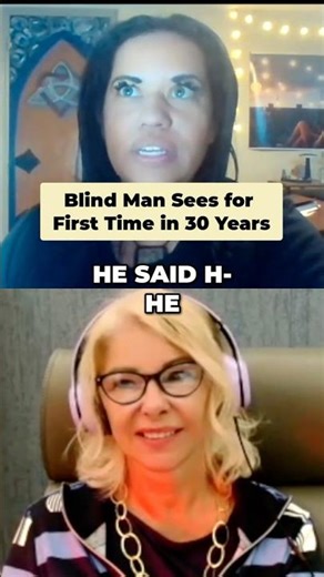 Seeing Light After 30 Years A Powerful Moment | Dalia Burgoin