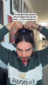 This genius hair tie hack is a total game changer 😍 More hairstyles 👉🏼 @iamaddictedtoyou ♥️ Credit : @mattloveshair #makeup #fashion #makeupartist #nailart #instagram #hair #beauty #instadaily #instagood #nails #viralvideos #haircolor #hairstyle #viral | I'M ADDICTED TO YOU