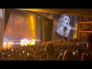 ADELE Epic “SET FIRE TO THE RAIN” SETS PIANO ON FIRE TOO