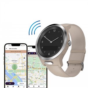 GPS Tracker Watch by Tranquil | Tracking Device for Elderly Patients | GPS Locator Watch for Alzheimer's w/ Locking Clasp Option | Waterproof and Available in Several Colors | Alzstore