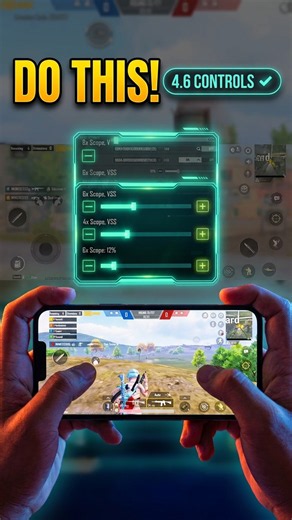 NO RECOIL! 4.6 Update Best Sensitivity & Controls 🔥 BGMI / PUBG Mobile