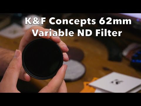 K&F Concepts 62mm Variable ND Filter Unboxing & Review | Best Budget ND for Video?