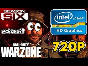 COD Warzone on Intel HD/UHD Graphics || UHD 630 + i5 9300H Performance Test || 720p Low Settings