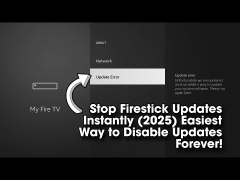 Stop Firestick Updates Instantly (2025) | Easiest Way to Disable Updates Forever!