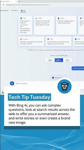 How to find events in Microsoft Bing Ai