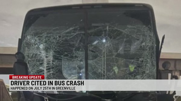 Greyhound bus driver cited in I-85 crash: GPD