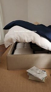 Maximize your space: Bed with storage for small bedrooms 😍