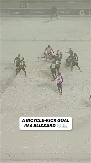 Our top moment of 2025 1️⃣👀 This CPL BLIZZARD Bicycle kick ❄️