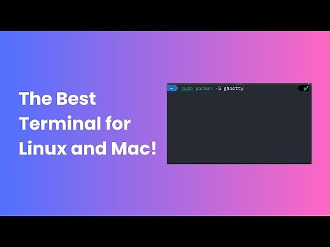Ghostty Terminal: The Best Terminal for Linux & macOS in 2025! 💻
