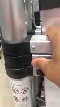 REPLACE TELESCOPIC LADDER LOCK MECHANISM BUTTON