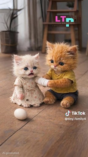 Mischievous Cats Steal Hen's Eggs: A Heartwarming Tale