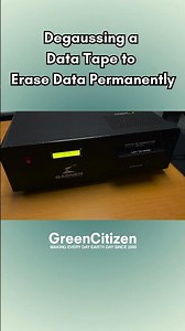 This Machine Erases Data Tapes Instantly! 🔥 | #SecureDataWipe #Degaussing