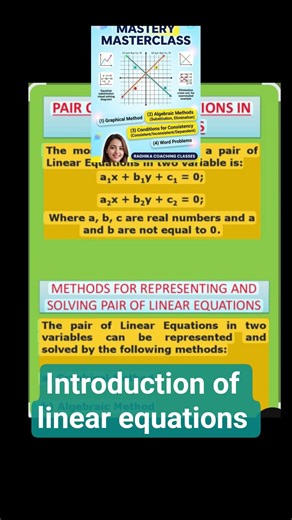 class -10th maths ch-3 ,pair of linear equations in two variables